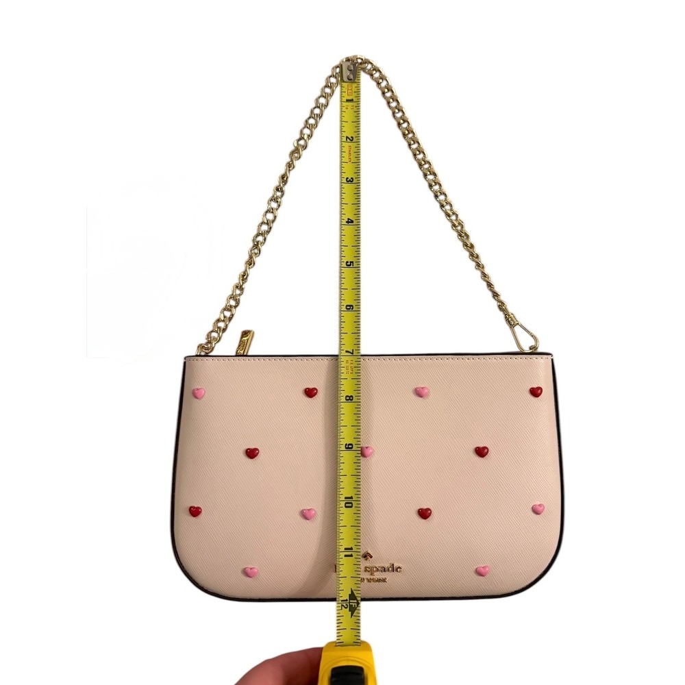 Kate Spade New York Heart Pochette Pink Bag - Picture 10 of 10